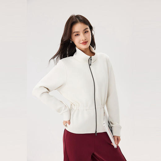 「自」全新升级【铂金会员183/天猫249/差价66】(10620)洛诗琳气质中空兰精莫代尔外套2026新款收腰短款翻领上衣 商品图1