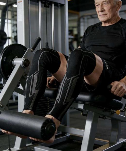 【Amrelieve多功能运动护膝】既可以护膝又能保暖 高弹针织面料，贴腿不勒，发力都更有安全感WD 商品图5