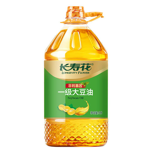 长寿花一级大豆油5L食用油非转基因大豆油 商品图6