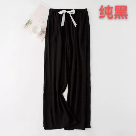 棉绸阔腿舒适透气居家外穿 商品图6