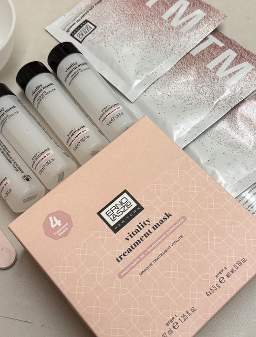 【全能急救】一盒4份 奥伦纳素冰白面膜急救舒缓补水紧致涂抹软膜粉泥膜提亮肤色神器女 商品图5