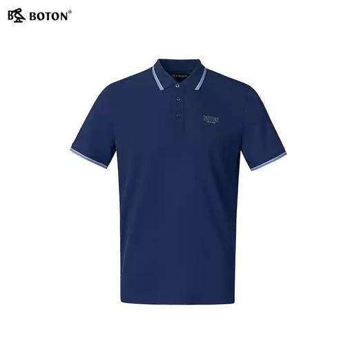 [弹力舒适]波顿夏季男士透气美式POLO短袖针织｜翻领有型，清爽相伴MT033225 商品图6