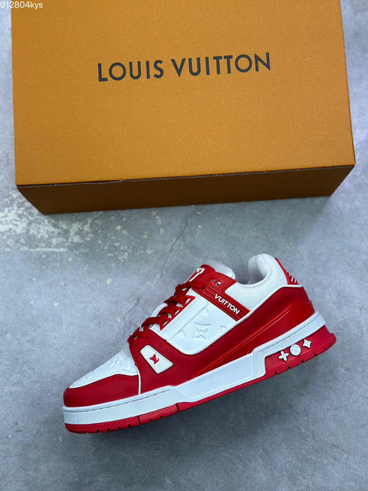 春季特惠💰450 性价比版本 驴牌 LV Trainer 低帮休闲板鞋 商品图2
