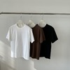 老米优品🎈3-5天！100%新疆棉，259g高克重, 高品质少年感 纯色基础款短袖tee~ T260311A 商品缩略图1