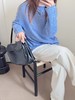 【缩绒卷边薄针织衫】3色可选~细针织羊毛混纺纱线，自带朦胧微透的视觉效果WD 商品缩略图2
