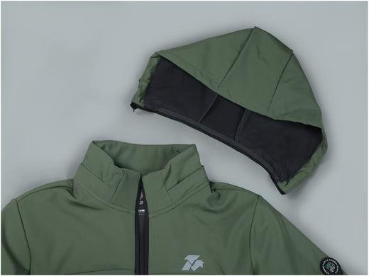 【26连帽软壳风衣】2026新款春秋薄绒连帽软壳风衣上衣03h 商品图6