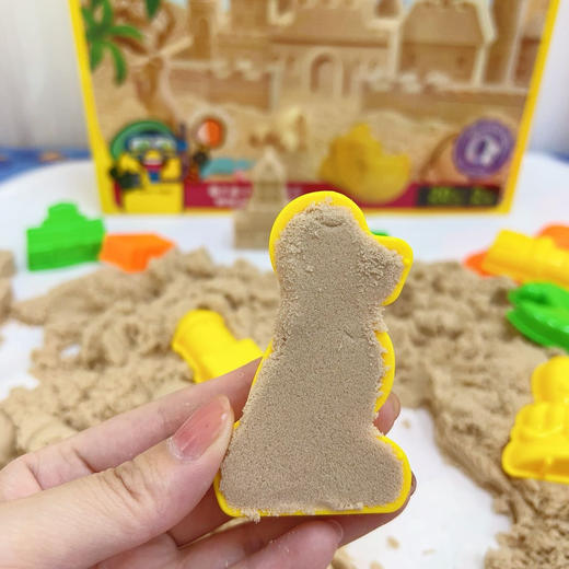 速度集中‼️超🔥【星空沙套装25件套】来啦！DIY超治愈，可以做出专属于你的城堡🏰 充分发挥宝宝的想象力～无硼原色沙，安全不脏手无异味的儿童太空沙 商品图4