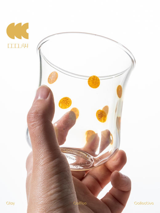 大师系列 | 王沁合作款 波点玻璃杯 咖啡品鉴杯 咖啡杯 150ml 商品图2