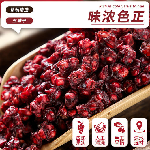 50g/瓶*4瓶 千年珍 五味子 商品图2