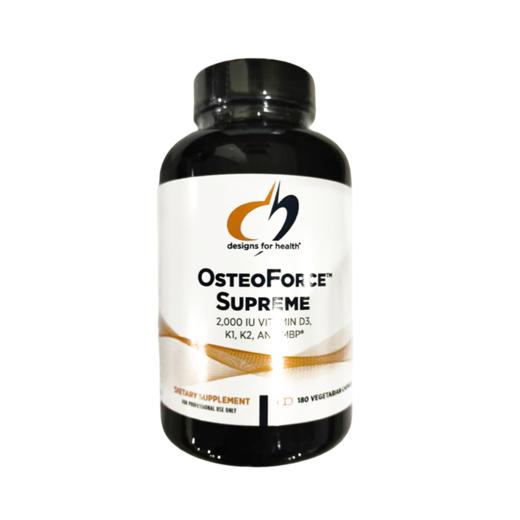 【效期至27年8月】骨辅因子升级版配方 Designs for health OsteoForce™ Supreme caps* 180粒/瓶 商品图0