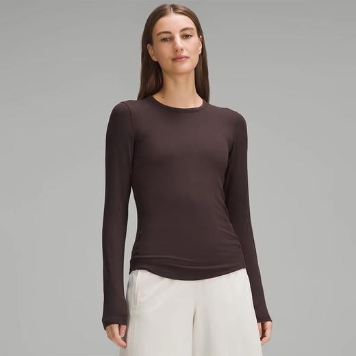 点此购买 Lulu露露Hold Tight地奥‬利兰精莫‬代尔女士圆‬领长袖打底衫 ye 341906 商品图4