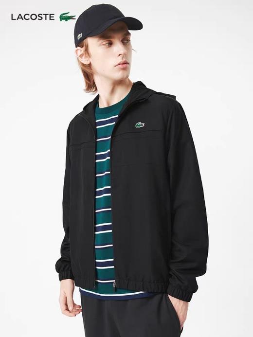 鱼 春款简约连帽拉链风衣外套 特惠 Z-15861 商品图1