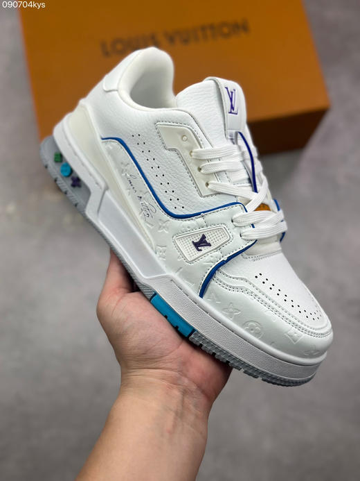 春季特惠💰450 性价比版本 驴牌 LV Trainer 低帮休闲板鞋 商品图0