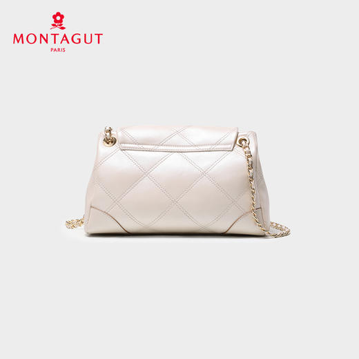 梦特娇女士休闲真皮链条包时尚单肩包可爱斜挎包 商品图11