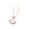 ［东方幸趣］18K玫瑰金贝母镶钻项链#迎幸 商品缩略图4