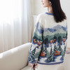 苏苏姐家雪乡开衫手工diy编织钩针毛衣外套毛线团衣服材料包 商品缩略图2