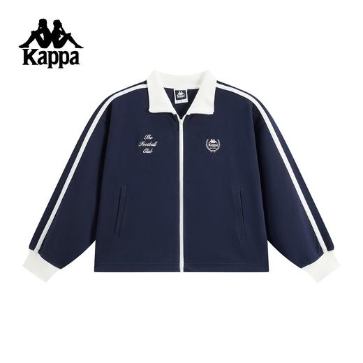 【春上新】【6折】6楼卡帕Kappa运动外套女春款休闲立领上衣女士针织开衫K0F62WK02原价599现价359 商品图2