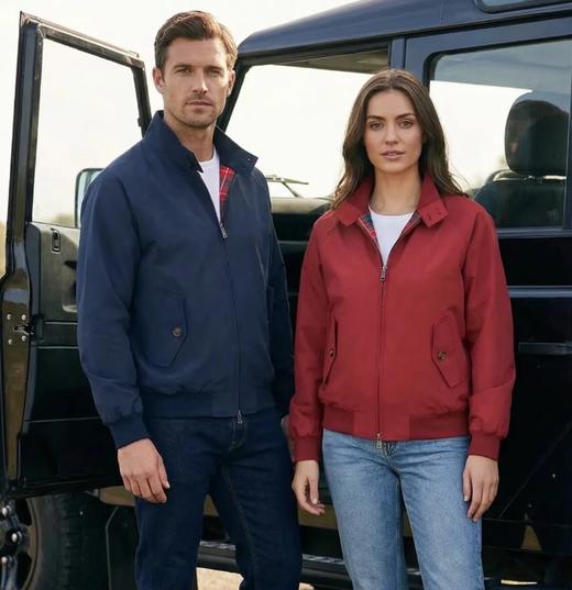 重磅推荐 B家G9夹克 纯订单哈林顿夹克  三色男女同款 商品图3