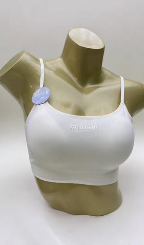 凉感冰丝无痕固定杯背心舒适15166002