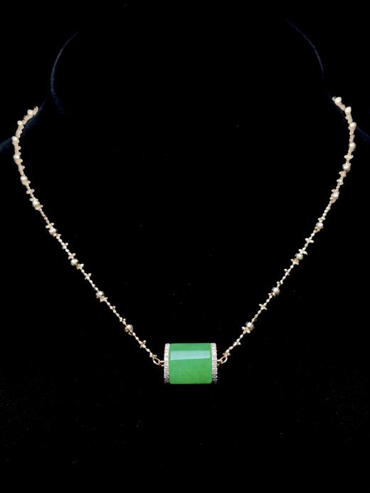 路路通翡翠项链 商品图3