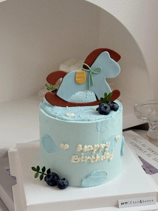 多款式~马年摇摇马可爱卡通蛋糕-低糖处理无添加 商品图5