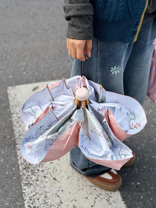 预售3天 拍照也能出片 ！mamoru六折原创艺术防晒伞 藏在包包里的高颜值伞~ 商品图1