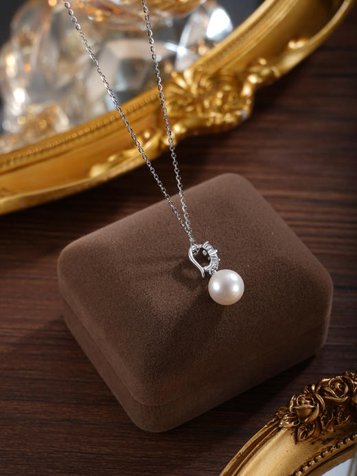 子佩集【圆满华年】银S925珍珠惜王妃吊坠【P2846】双色吊坠可打开单环(不含链)2602 商品图3