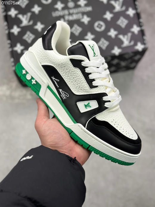 春季特惠💰720 路易威登 LV Trainer 低帮休闲板鞋 商品图0
