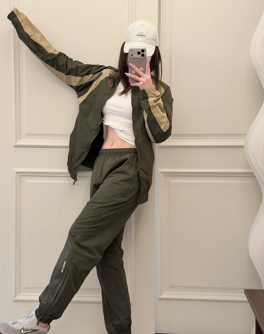 𝐍𝐢𝐤𝐞&𝐍𝐨𝐜𝐭𝐚梭织运动外套运动裤套装031106 商品图7