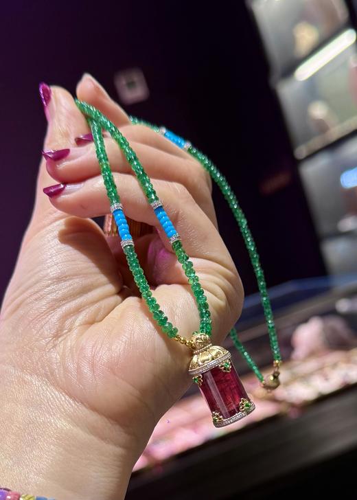 卢比莱碧玺项链 商品图2