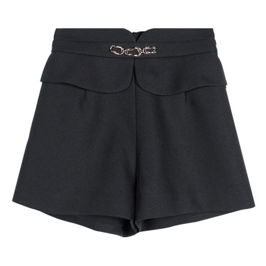 剩M/L/XL 米思阳（missshine）阔腿裤春装新款百搭直筒短裤高腰显瘦外穿阔 商品图4