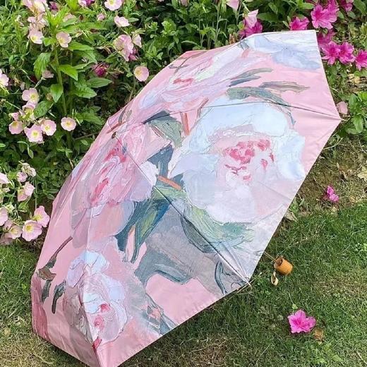 六折油画扁伞 | 29.9元秒杀！把美术馆揣进口袋 六折压缩至15cm，薄至4cm！抗风骨架 防水面料 晴雨双模式 商品图2