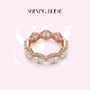 Forever·永恒之环系列 [ShiningHouse培育] 专利特切钻石[星运钻] 18k金钻石戒指 人工真钻人造钻石K金戒指时尚钻石女戒悦己送礼臻选【此商品不支持7天无理由退货退款】预计3日发货 商品缩略图0