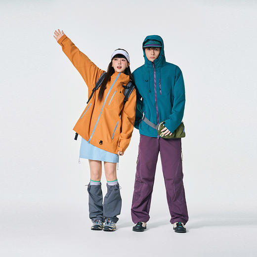 Schenvega情侣款多巴胺色系冲锋外套6633 商品图2
