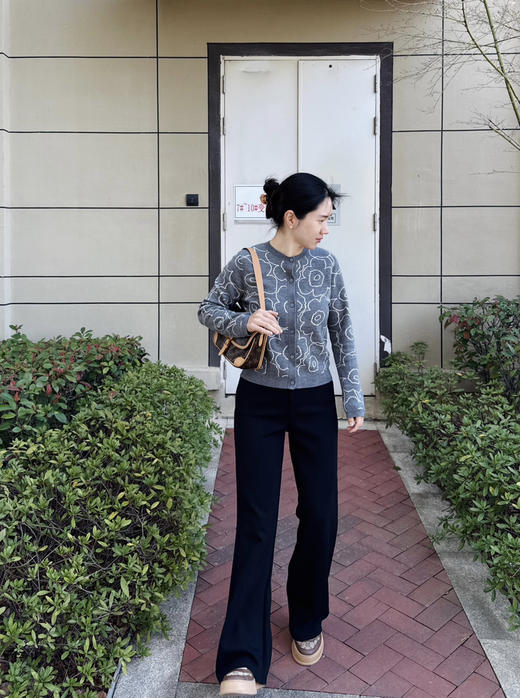 26春夏--薄空气垂棉显瘦 | 微喇裤小黑裤【包邮+三天无理由退换】 商品图4