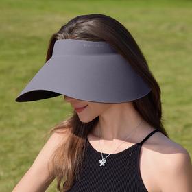 【春季穿搭】新款冰丝无痕空顶帽防晒遮阳帽女夏季防紫外线大帽檐太阳帽