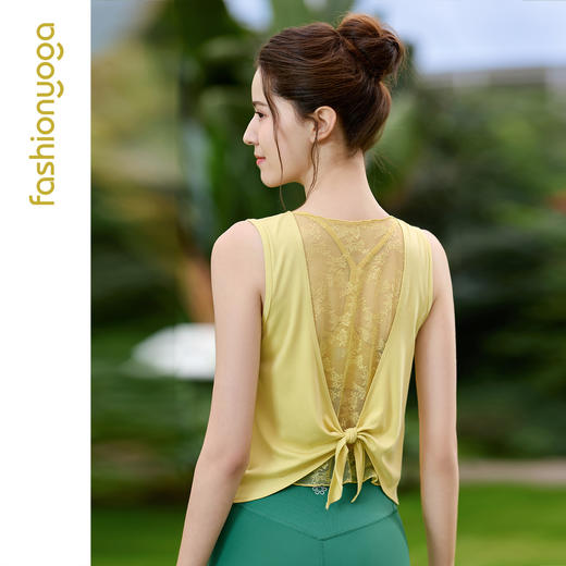 F16214轻柔蕾丝优雅背心 商品图9