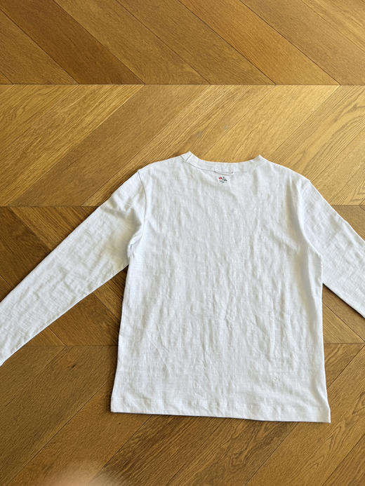 45-R新日系小花刺绣--竹节棉长袖T恤【包邮+三天无理由退换】 商品图14