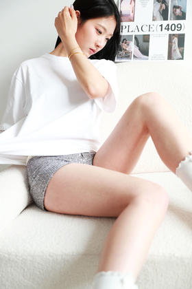 小方标基础tee，大货出口！！！亲肤全棉圆领复古纯色半袖E031168