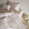 天丝棉四件套-花畔  (35%棉 65%莱赛尔) 一床双风格，承包四季温柔 商品缩略图2