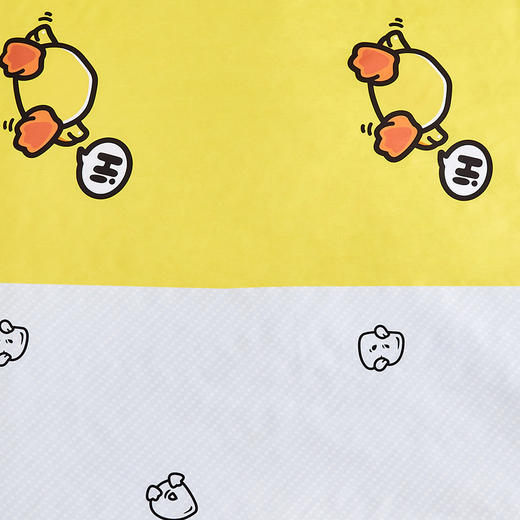 LOVO  VSTT581小黄鸭   鸭鸭捉迷藏床品四件套 商品图4