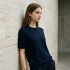 PALUOPO/PL【桑蚕丝混纺】天丝 T 恤女夏季新款宽松显瘦冰感上衣ES250952M 商品缩略图9