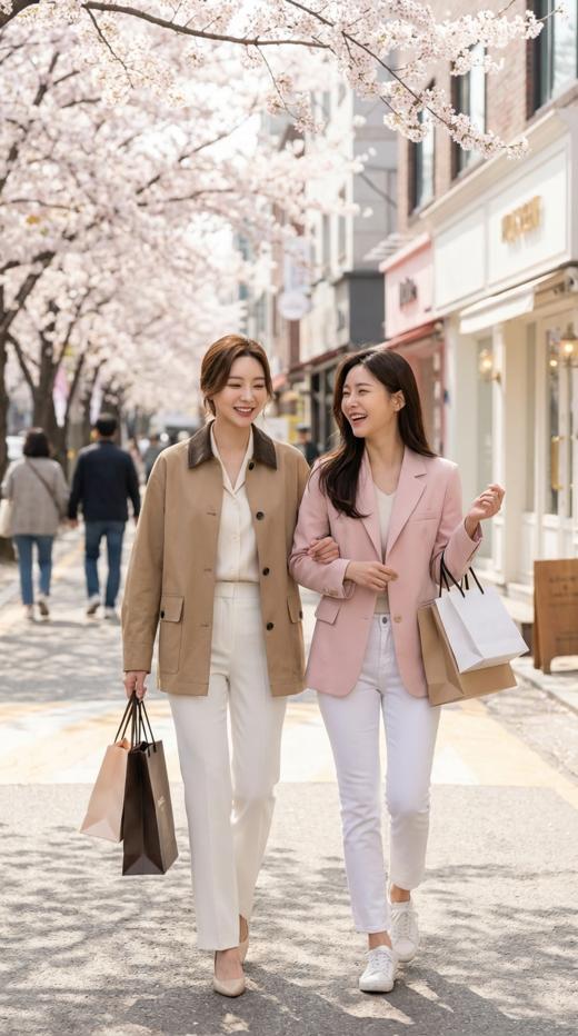 复古撞色领设计巴恩风袖口拼色外套 商品图5