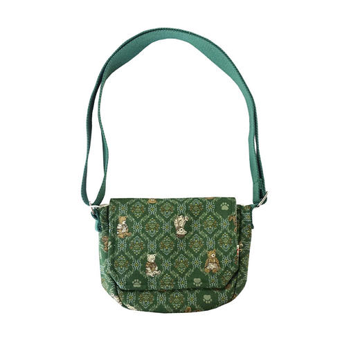 HUJI祤集Flap斜挎包插画猫猫和熊熊 商品图0