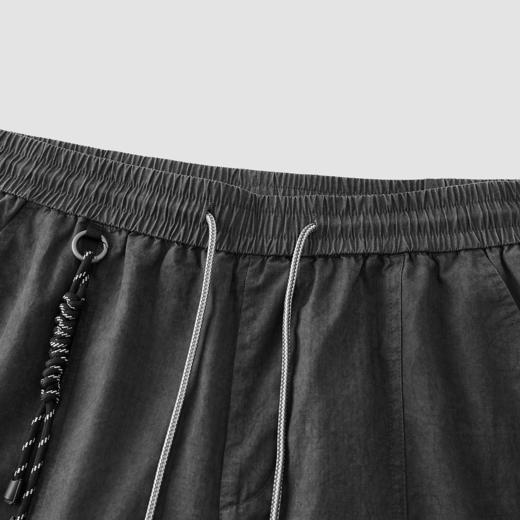 商场同款|森马休闲裤男夏季格纹肌理长裤2026新款怀旧轻薄弧形裤 商品图2