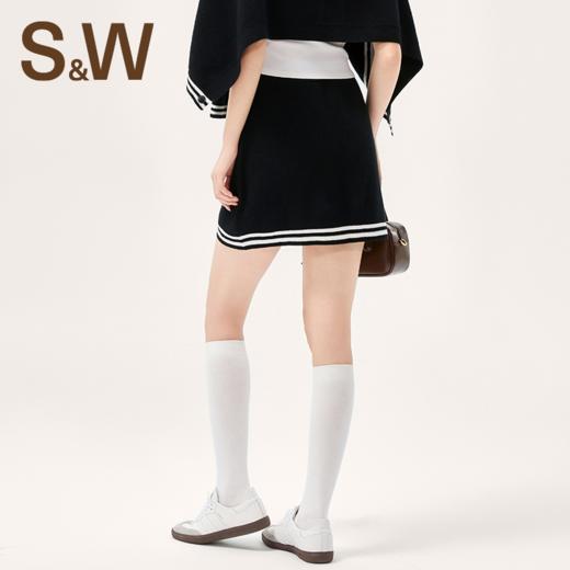 【SW速惟】 短款高腰显瘦a字短裙5061 商品图3