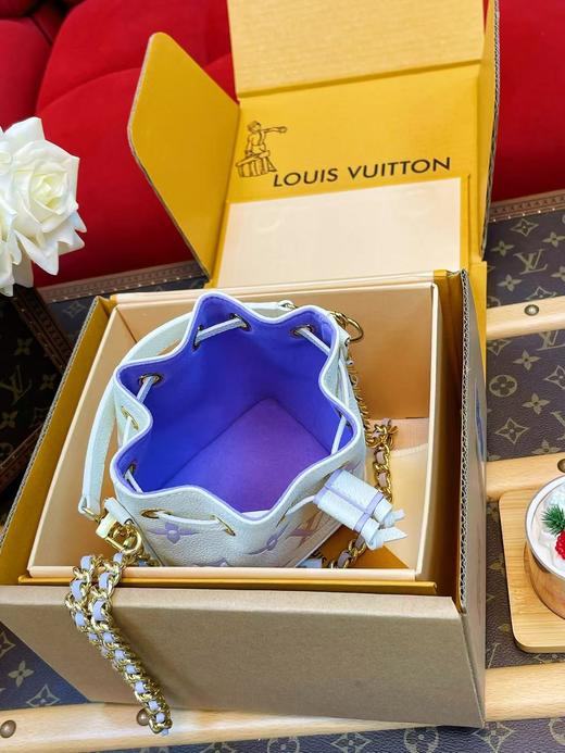 驴家 Nano Noé 迷你水桶包 白拼紫 （JPH） 商品图5