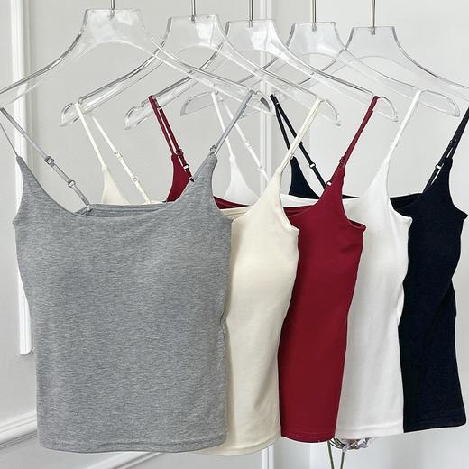 【买一送一！2个款式任选】卷卷紫新款时尚百搭bra吊带 免穿bra轻松穿搭 面料柔软细腻 温柔百搭显白 内搭/外穿 商品图1