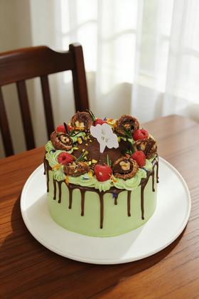 开心果莓巧蛋糕（同城配送） | 烤爱