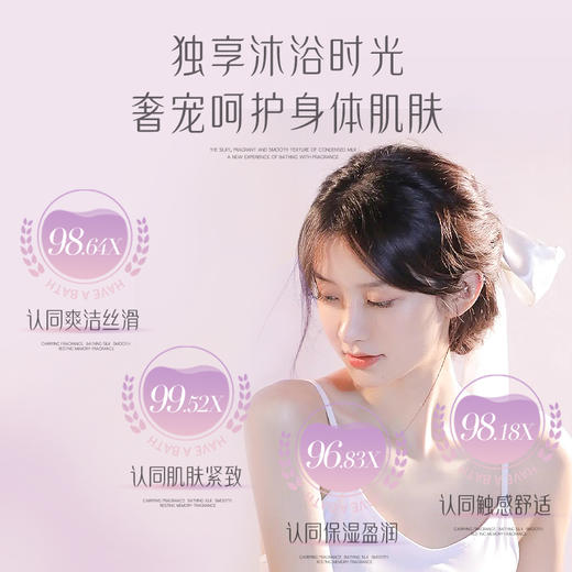 Nak香薰水润沐浴露除螨72h+留香免费升级900g 商品图1